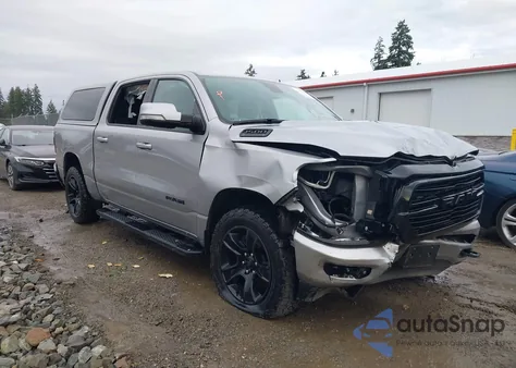 2020 Ram 1500 Big Horn 4X4 5'7 Box из США, поврежденный, VIN 1C6SRFFT2LN310877